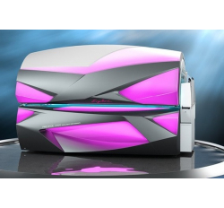 Горизонтальный солярий "Ergoline Prestige 1400 Carbon Grey"